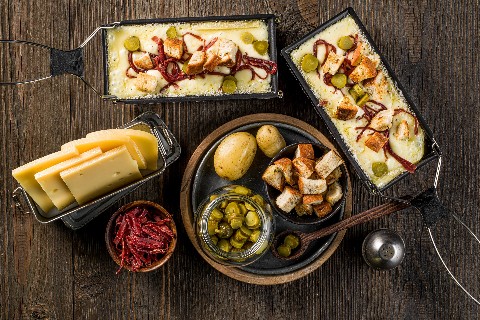 Raclette à la viande des Grisons