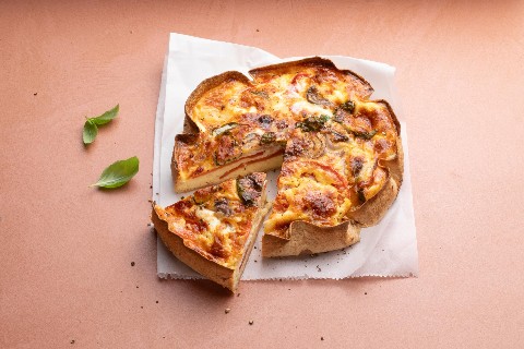 Tortilla quiche