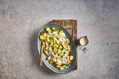 Rosenkohl-Kartoffelsalat