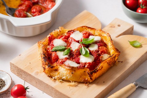 Reispapier-Tomaten-Galette