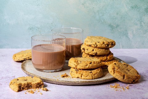 Cookies véganes protéinés au café