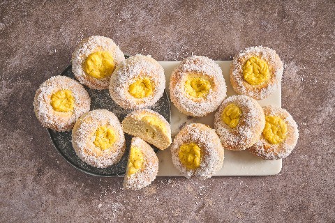 Panini norvegesi alla crema (Skolebrød)
