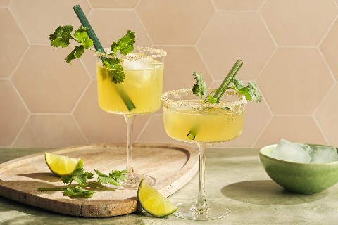 Margarita à la coriandre