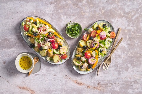 Insalata mediterranea di patate
