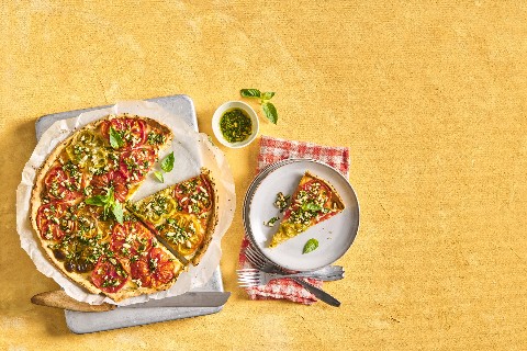 Tarte Caprese