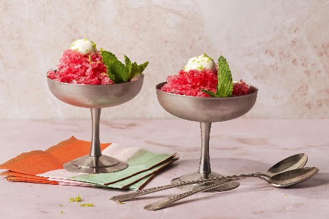 Granité à l'hibiscus