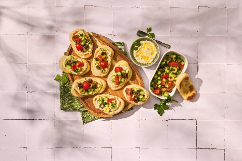 Naans apéritifs