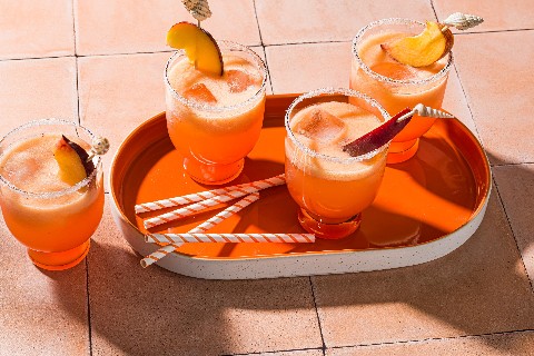 Fizz Pêche-Amaretto