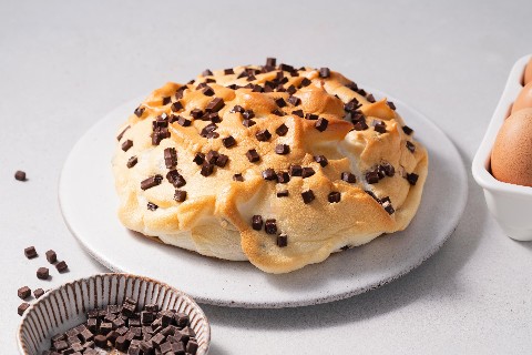 Cloud Bread mit Schokolade