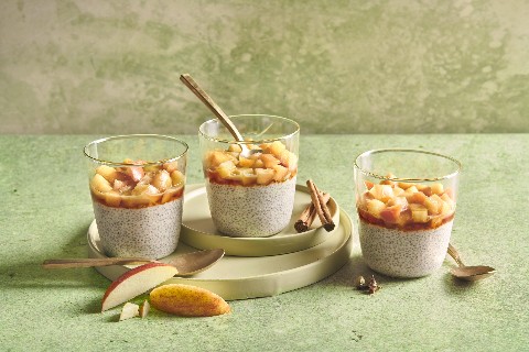 Apple Spice Chia Pudding
