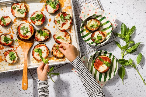 "Pizza" d’aubergine