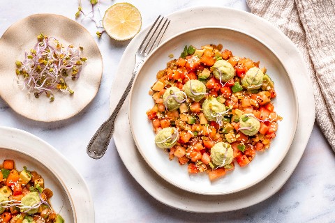 Tartare de pastèque