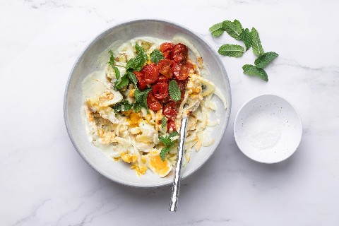 Insalata di patate ricca di proteine