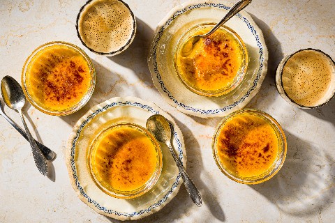 Kürbis-Crème brulée