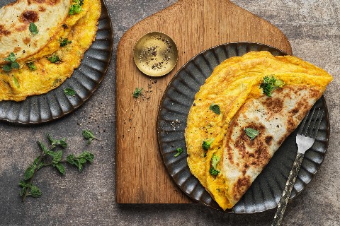 Broccoli-Eier-Tortillas