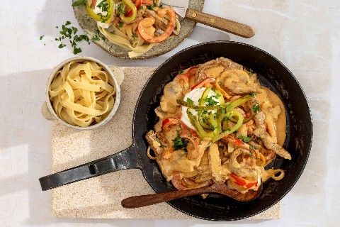 Stroganoff di vitello