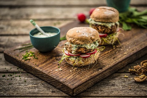 Spring burgers