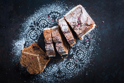 Cake au chocolat et aux amandes