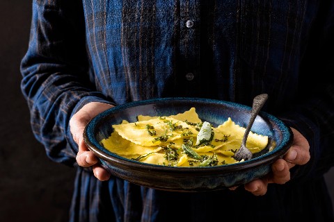 Ravioli al carciofo