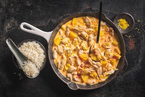 Poulet stroganov
