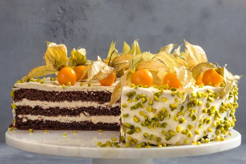 Torta gelato alla cannella