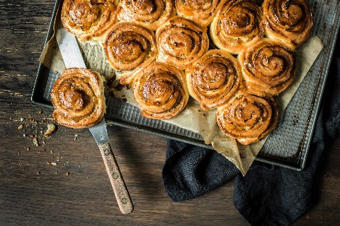Escargots aux abricots et au pavot